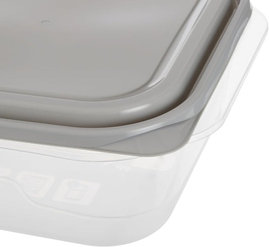 GoodCook EveryWare Extra Large Square Food Storage Container, 2 Pack, BPA Free