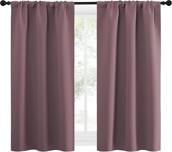 NICETOWN Kitchen Curtains, Short Blackout Curtains & Drapes, Home Decoration