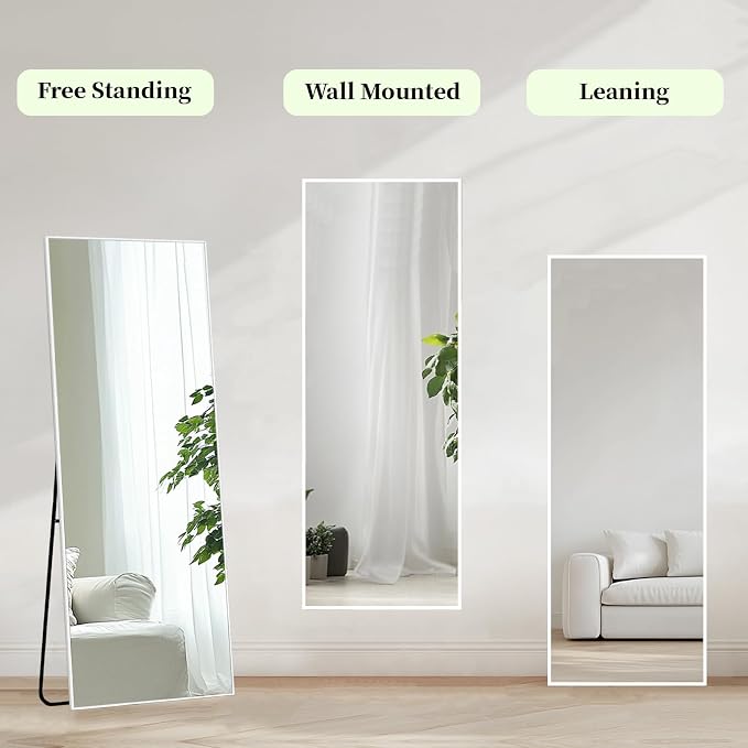 Sunniry Floor Mirror Full Length 56x18 inch, Full Length Mirror