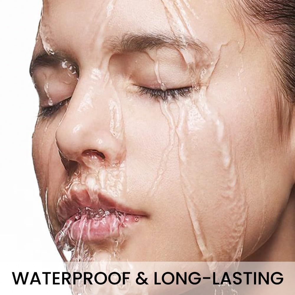 Kaely 2Pcs Eyebrow Pencils for Women, 4 Tip Magical Precise Waterproof Brow Pen, Microblading Eyebrow Contouring Pen, lapiz de cejas 3d Eye Brow Gel, 24h Smudge Proof,04 Grey