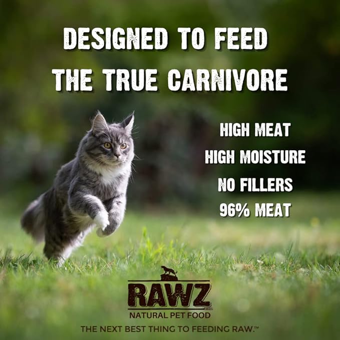 Rawz Natural Premium Pate Canned Cat Wet Food - Made with Real Meat Ingredients No BPA or Gums - 5.5oz Cans 24 Count (Chicken & Chicken Liver)