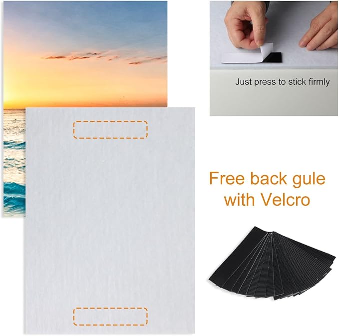 YPY Art Acoustic Panels Self Adhesive: Beach Wall Art Sound Proof Panel