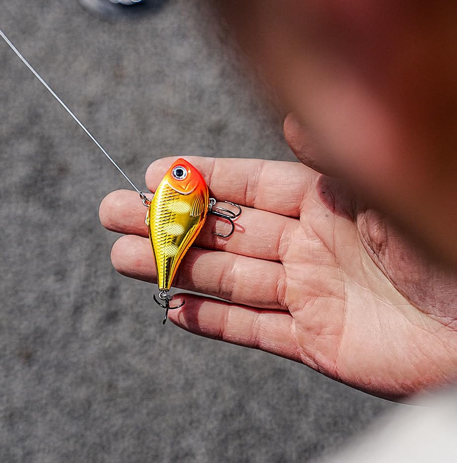 Rapala Rapala Rippin ' Rap - color: Gold Chrome, size: 2-1/2"