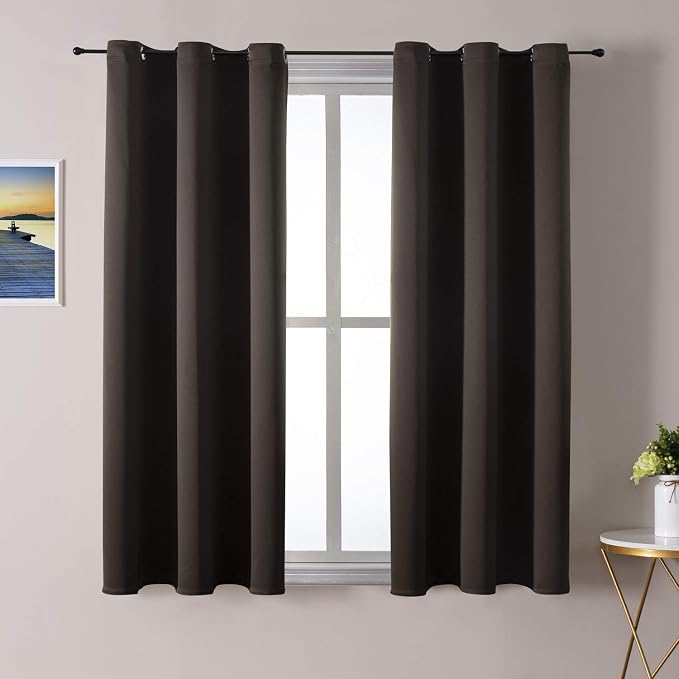 ChrisDowa Grommet Blackout Curtains
