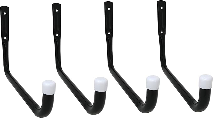Shepherd Hardware 8091E Heavy Duty Steel 10-Inch Garage Storage Utility Hooks