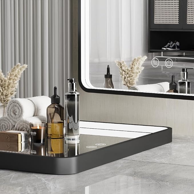 36X36 Inch Black Frame Bathroom