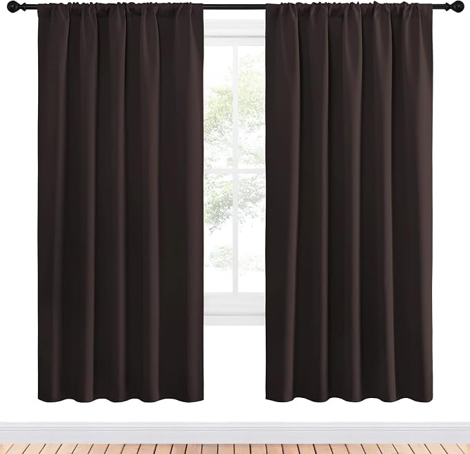 NICETOWN Blackout Curtain Panels 72 inches