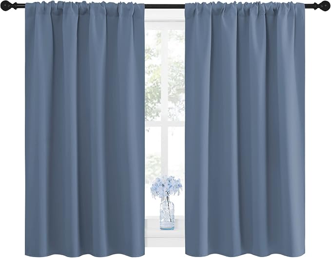 NICETOWN Blackout Curtains for Bedroom, Window Treatment Energy Saving Thermal