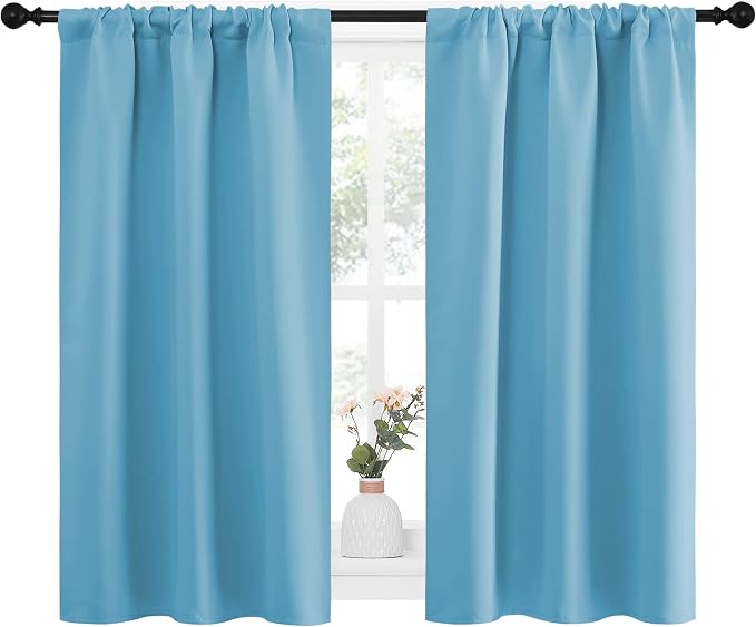 NICETOWN Kitchen Curtains, Short Blackout Curtains & Drapes, Home Decoration