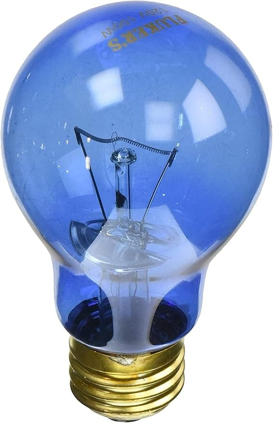 DBDPet Fluker's Reptile Incandescent Daylight Bulb for Pet Habitat Blue 100W - Includes Attached Pro-Tip Guide