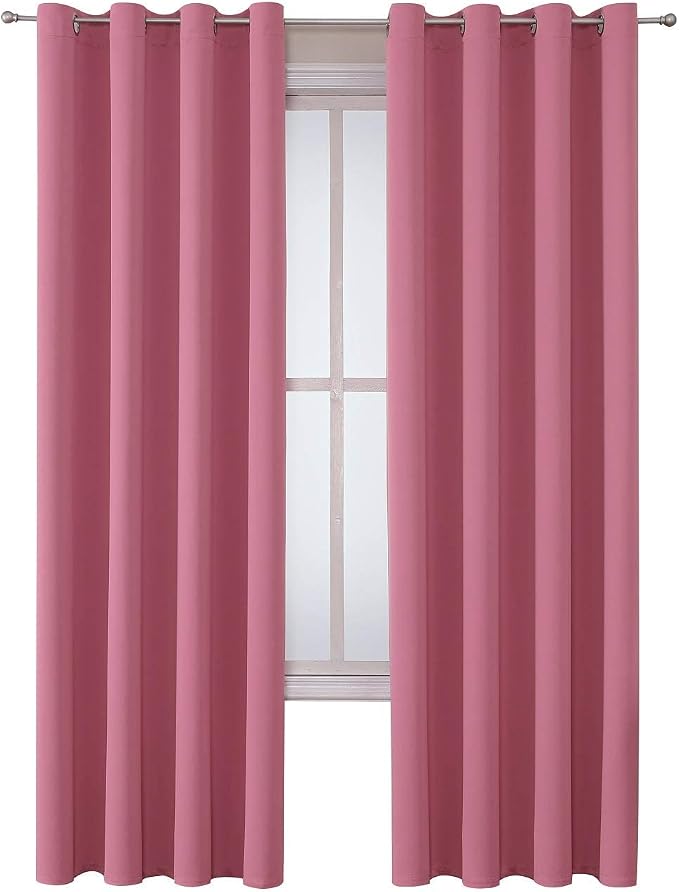 ChrisDowa Grommet Room Darkening Curtains
