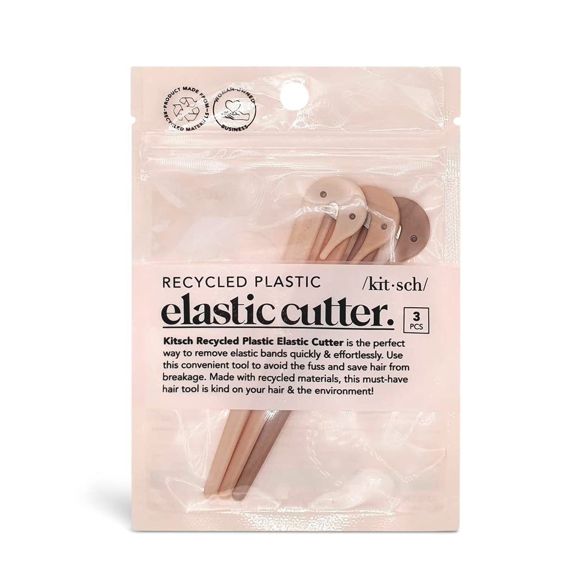Kitsch Hair Tie Cutter – Pain-Free, No-Damage Tool for Kids, Girls & Toddlers (3pc)
