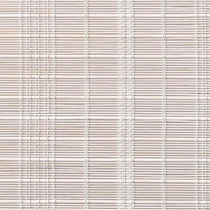 Letau No Drill No Tools Cordless Wood Window Shades Blinds, Bamboo Light