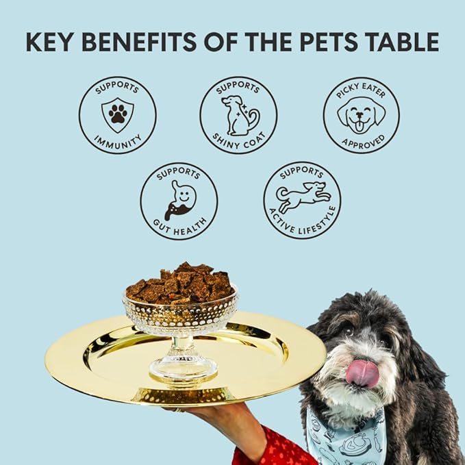 The Pets Table Beef & Berries Grain-Free Air Dried Dog Food, 3lbs / 48 oz Bag