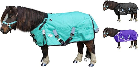 Derby Originals Nordic Tough 1200D Ripstop Waterproof Reflective Winter Mini Horse and Pony Turnout Blanket 300g Heavy Weight