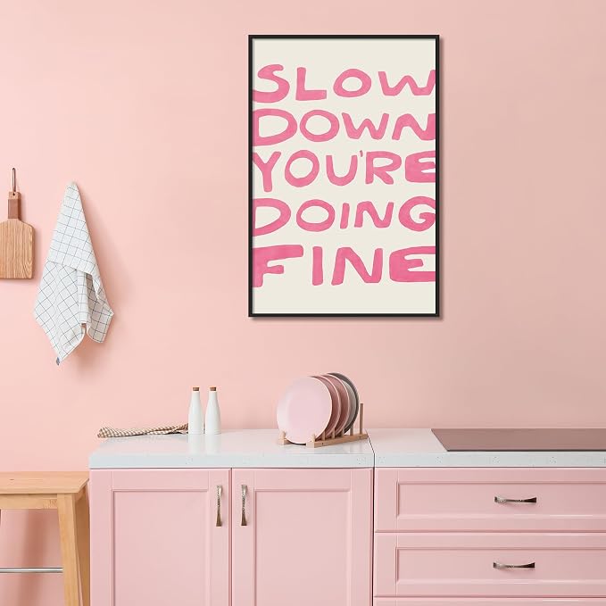 Daily Reminder Positive Canvas Wall Art, Positive Affirmations Wall Decor