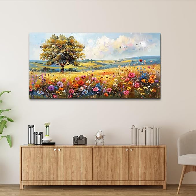 hyidecorart Large Wall Art For Living Room Canvas Wall Decor For Bedroom Office
