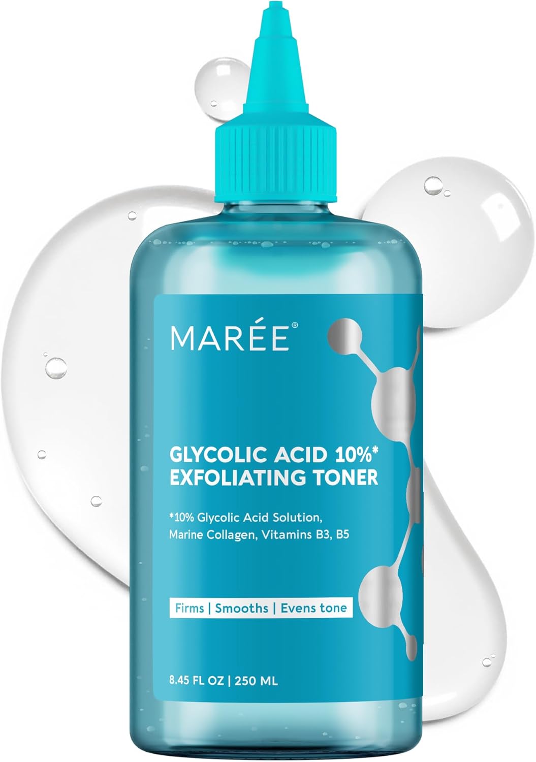 MAREE Toner Glycolic Acid Exfoliating Toner for Face Acido Glicolico para Manchas
