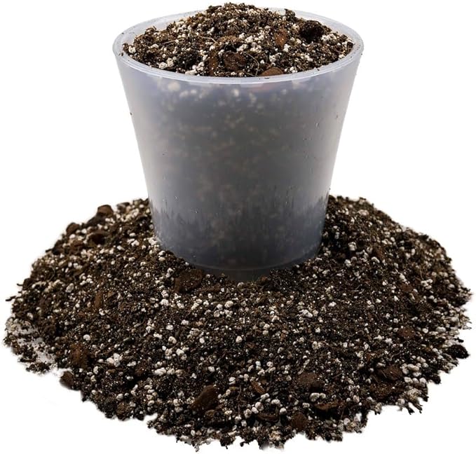 Gardenera Premium Dahlia Potting Soil Mix - Ideal for Growing Vibrant and Healthy Dahlias - 5 Quart