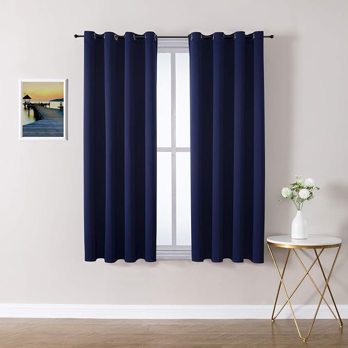 ChrisDowa Grommet Blackout Curtains