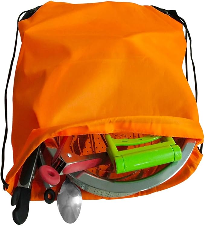 GoodtoU Drawstring Backpack Bulk 24 Pcs Drawstring Bags String Bag Backpack Cinch Bag 12 Colors