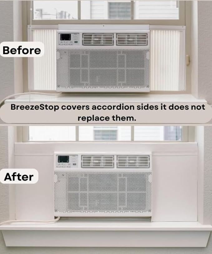 Breeze Stop Surround Insulation Side Panels White