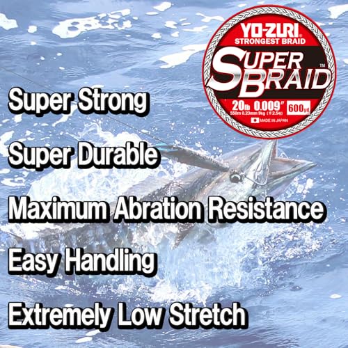 Duelsuperbraid-and-Braided-Fishing-line - color: Blue, size: 30 lb