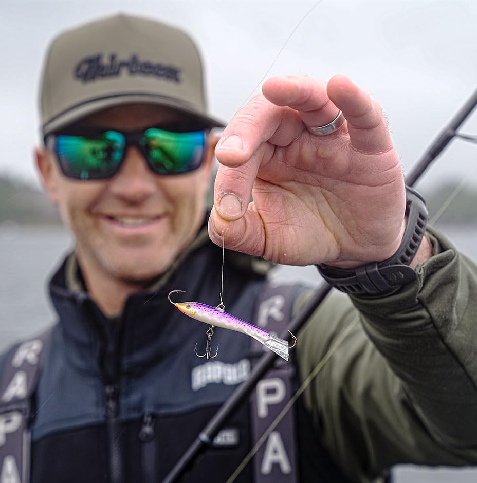 Rapala Rapala Jigging Rap - color: Glow Hot Perch, size: Body Length: 3-1/2"