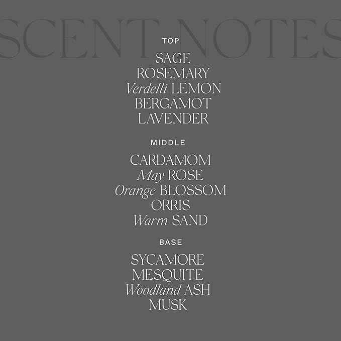 Antica Farmacista Home Ambiance Diffuser - Long-Lasting Reed Scent Diffuser - Luxury Room Freshener Gift - Desert Sage, 16.9 fl oz