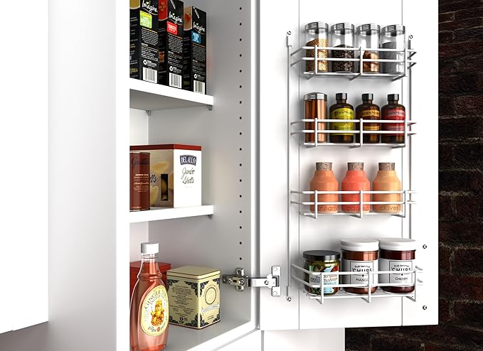 Rev-A-Shelf Steel Door/Wall Mount Spice Organizer