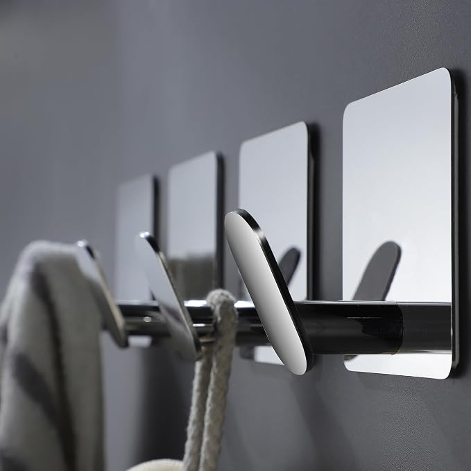 DELITON Towel Hooks for Bathrooms