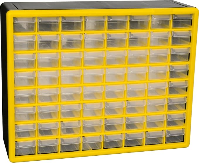 Akro-Mils 64-Drawer Plastic Drawer Storage Cabinet
