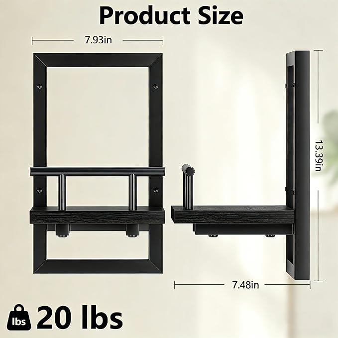 Sbosbo Floating Shelves for Wall, Plant Shelf Indoor, Wall Planters for Indoor