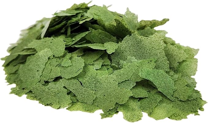 Aquatic Foods Inc. 30% Spirulina Premium Flakes for African Cichlids, All Central and South American Cichlids, Koi, Pond Fish, All Community Tropical Fish...WL…2-lbs Poly Bag