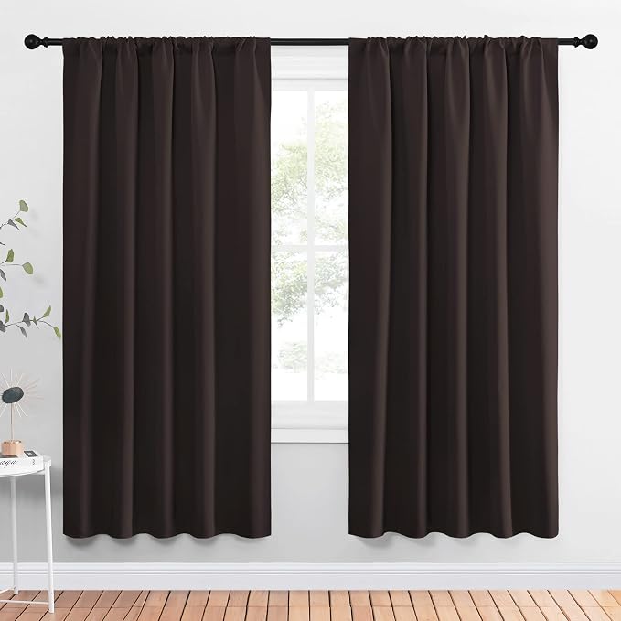 NICETOWN Blackout Curtain Panels 72 inches