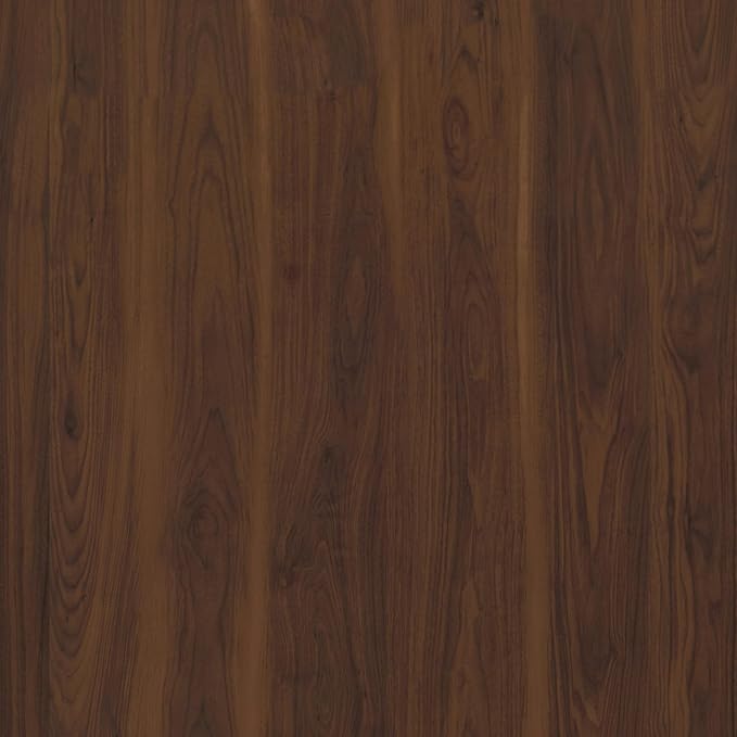 BOMENG Walnut Wood Contact Paper 16x354 inch Dark Brown Wood Wallpaper Peel and