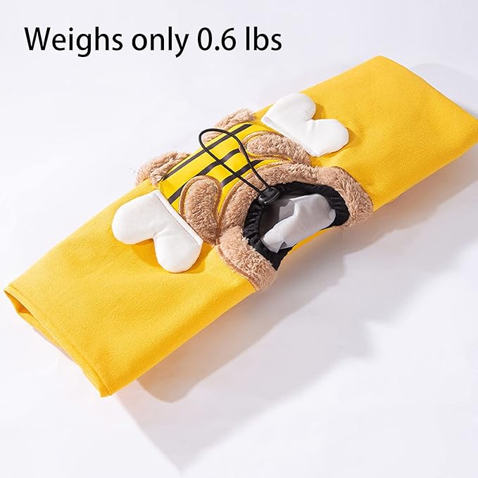 Pet Canvas Shoulder Carrying Bag, Cute Rabbit Shaped Cat Carrier, L Size Portable Kitten & Puppy Tote, Comfort Carriers for Small Dogs, Cats, and Pets, Handbag for Outdoor, Shopping, and Camping