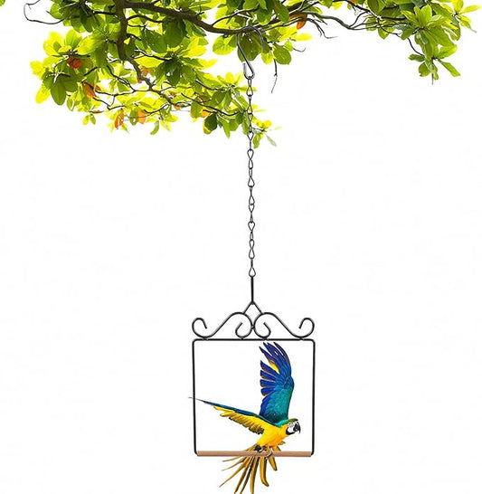 Hummingbird Swings and Perches Hummingbird Perch Humming Bird Swing for Hanging Indoor Outdoor Trunk Lawn Patio Garden