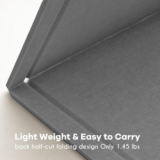 Lightomorrow Bulletin Board, 36 x 24 inches Felt Board