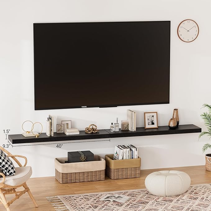 Heimlove 40 Inches Floating Shelves
