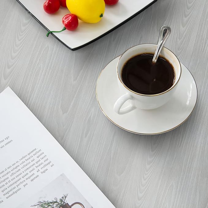 practicalWs Grey Wood Wallpaper 17.7''×787.4''