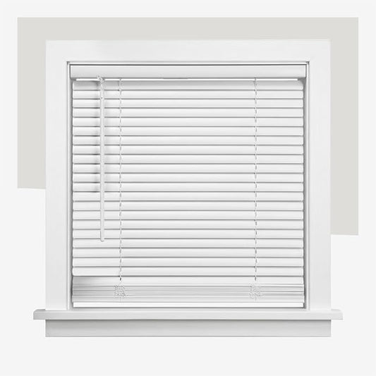 CHICOLOGY Cordless Mini Blinds for Indoor Windows, Light Filtering to Room