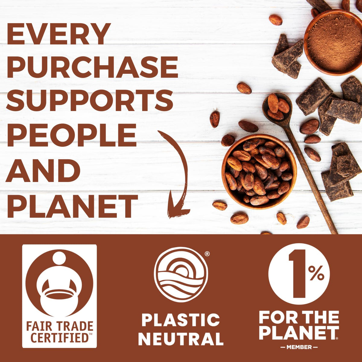 Dutch Processed Cocoa Powder Unsweetened 8 oz Non-Gmo Fair Trade Culinary Grade Cocoa