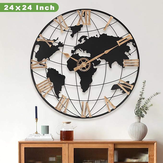 Pytha Sight 24 Inch Large Wall Clock