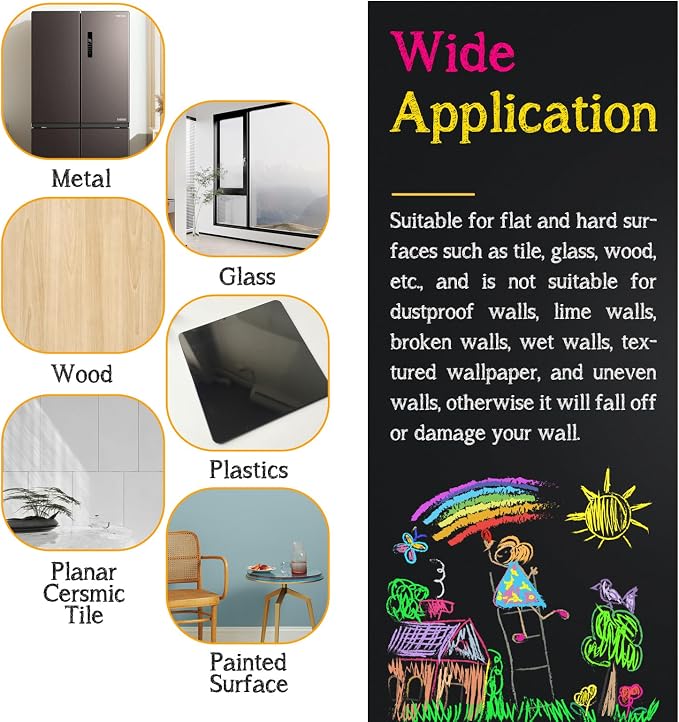 Magnetic Chalkboard Contact Paper