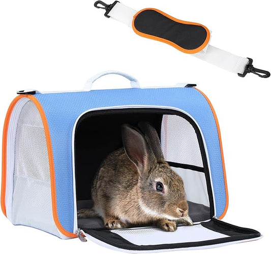 A4Pet Cat Carriers Dog Carrier Pet Carrier, TSA Airline Approved Small Dog Carrier for Cats Dogs Puppies (Up to 15lbs), Washable Soft-Sided Collapsible Travel Puppy Carrier