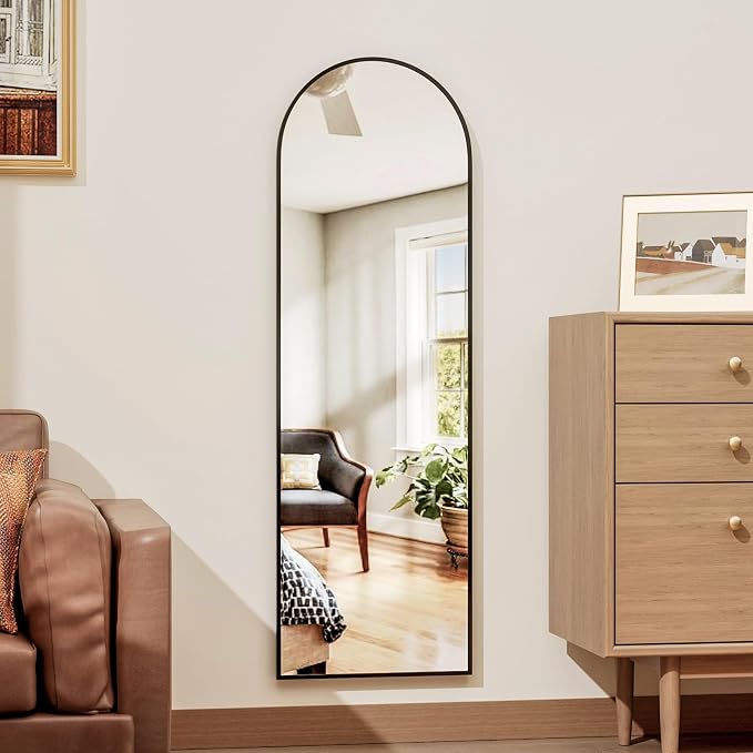 Rowjut Full Length Door Mirror, Wall Mounted Wall Mirrors, Cloakrooms