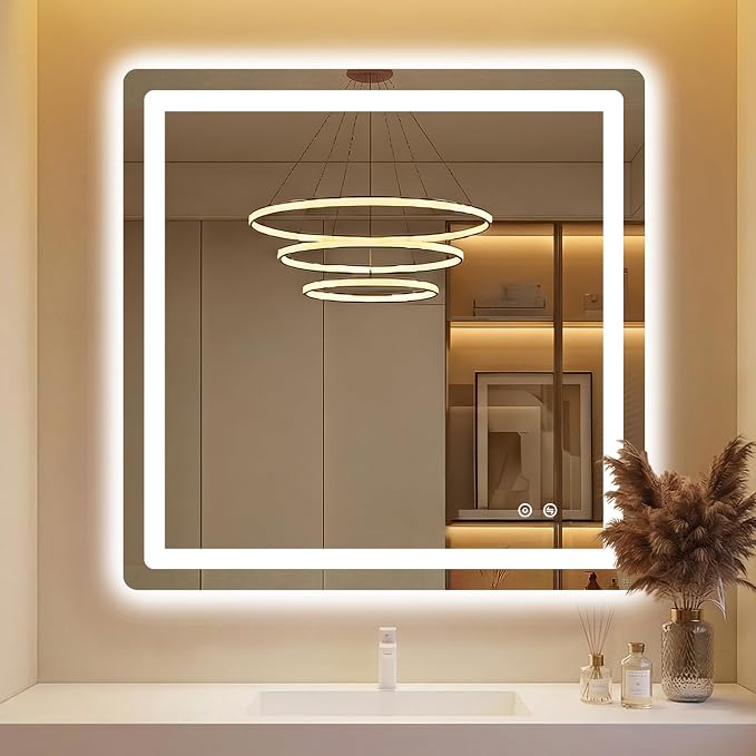 AMOISE LED Bathroom Vanity Mirror