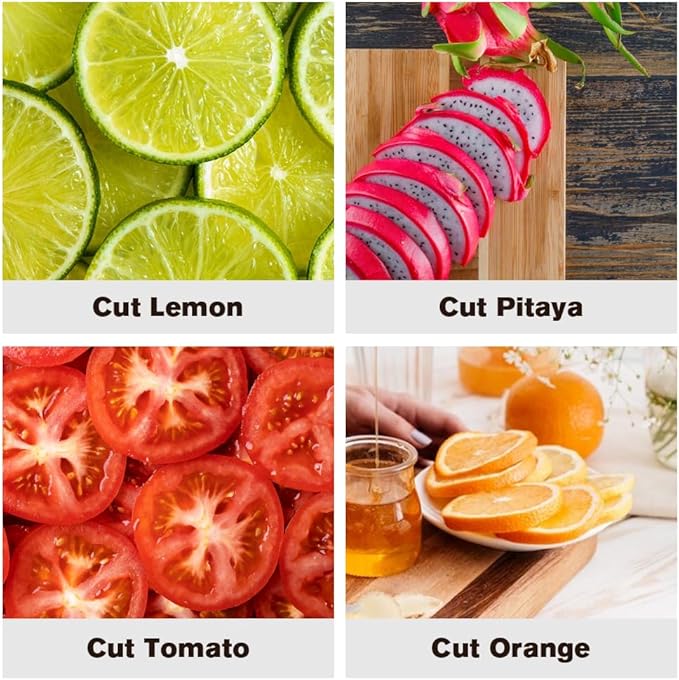 Stainless Steel Onion Slice Holder, 2025 New Tomato Cutter, Multi-Purpose Vegetable Slicer for Kitchen, Durable Food Chopper Kitchen Chopper Slicing Assistant Tool (A-3Pcs)