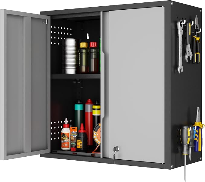 Garage Wall Cabinet, Metal Wall Cabinets